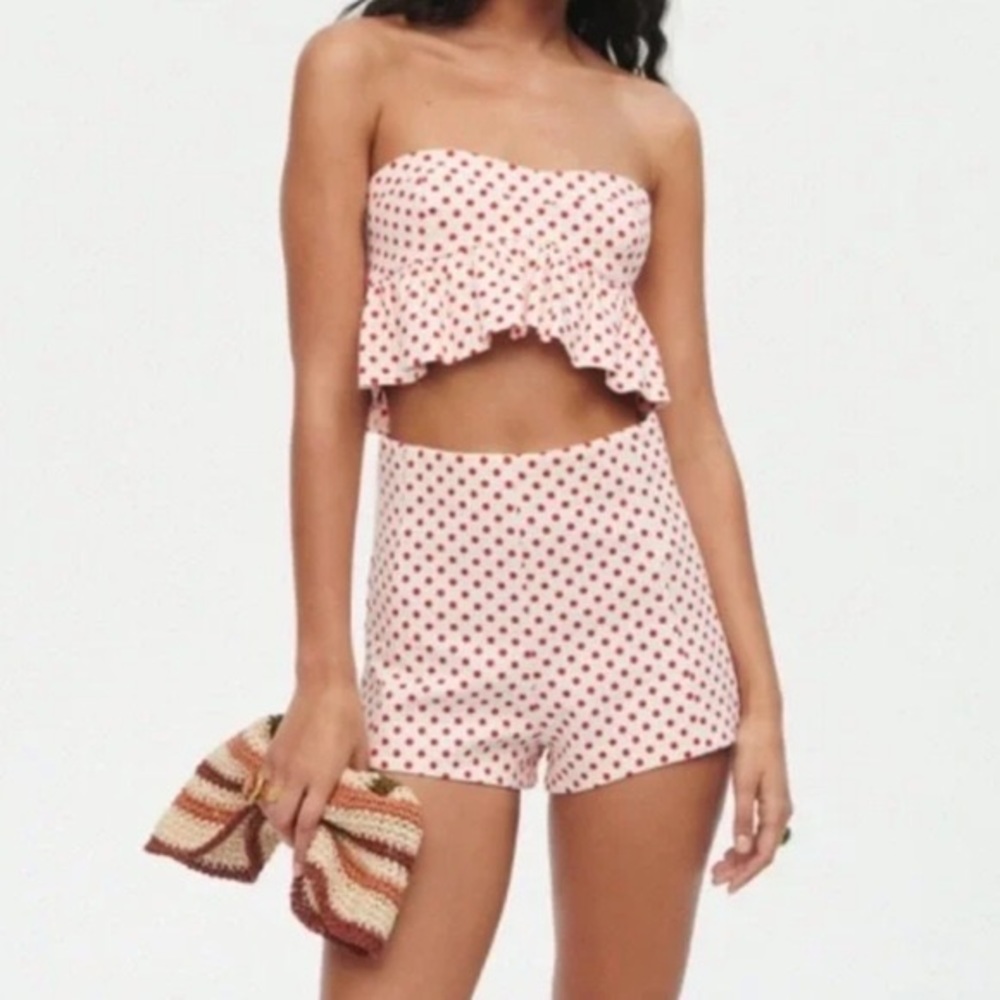 Zara Red Polka Dot Set